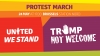 24 mei protestmars Trump not Welcome, Brussel